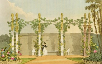 A Garden Seat, from Ackermann